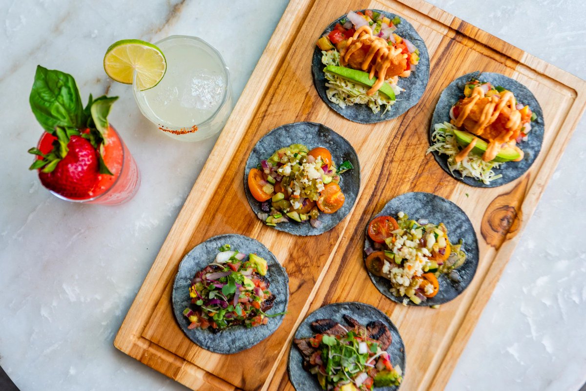 They say the heart wants what it wants, but the same is true for your taste buds, and we have a feeling they're craving our blue corn taco trio this Taco Tuesday. 😋