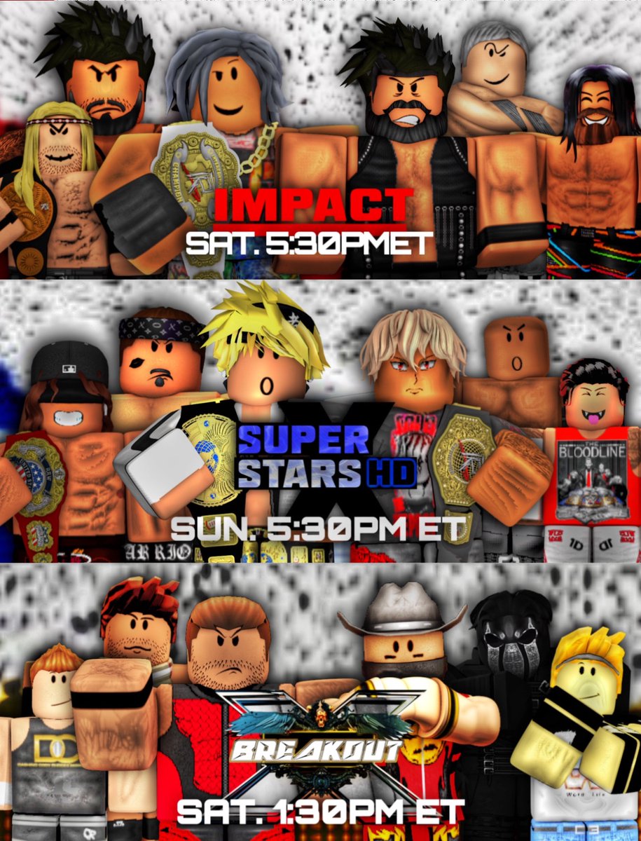 RRWPLUS's tweet photo. Take a Good look at RRW Live EVERY weekend. 

#RRWBreakout The FUTURE | Saturday 1:30PM ET 
#RRWImpact | Saturday 5:30PM ET 
#RRWSuperstars | Sunday 5:30PM ET https://t.co/3JbWzMMx2Z