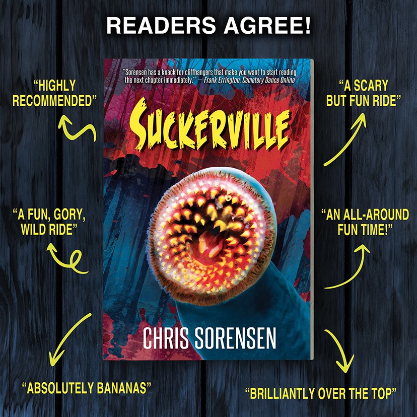 TheBookTweeters's tweet photo. Unleash your darkest fears with Suckerville, a captivating horror-comedy that will give you nightmares!
#Suckerville #Horror #PageTurner π Get your heart pumping now: https://t.co/RiaOGlSzIG" -o-. https://t.co/ot2KM8mAUK
