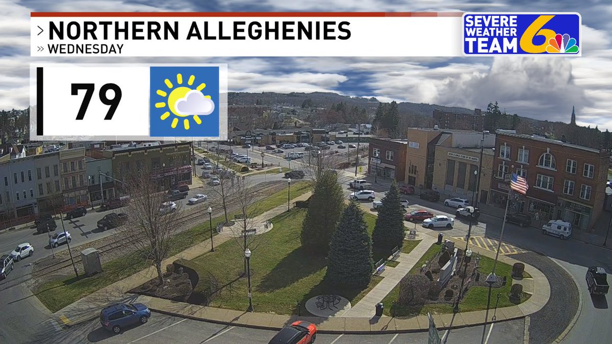 Here's tomorrow's forecast for the Northern Alleghenies. More weather ----> wjactv.com/weather