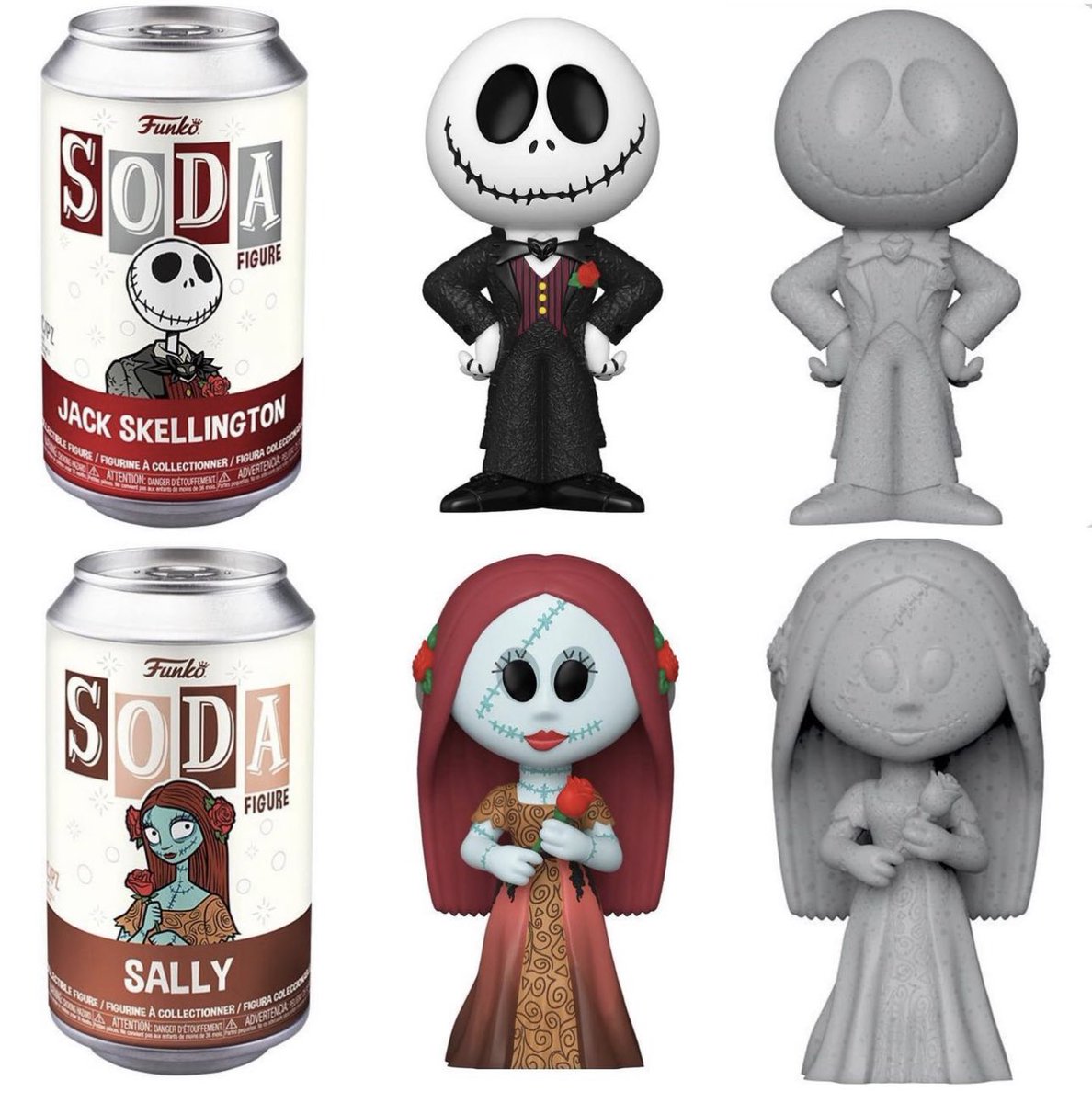 DisTrackers's tweet image. First look at Jack &amp;amp; Sally Sodas!
.
Repost @funkoinfo_
#Disney #nightmarebeforechristmas #Funko #FunkoPop #FunkoPopVinyl #Pop #PopVinyl #Collectibles #Collectible #DisTrackers