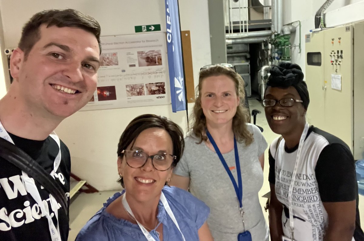 katesutton70's tweet photo. Another amazing day @CERN meeting such interesting and informative scientists, learning more about particle physics, making great friends and experiencing some spectacular sights #PlayingwithProtons #OgdenTrust #InspiringPrimaryPhysics https://t.co/fYTkhSrIhk