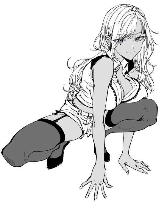 模写しながら胸を大きくするやつね

「二人の相性」は順番に描いて行ってるんで
(前のコマがこうだと次はきちんとならこう…とやっつてくので)流れがわかるのがなんとも?
いいといえばいいのだが…黒ギャルが増える 