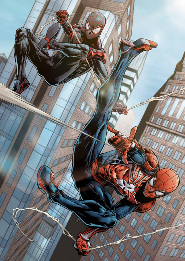 Nerds_Love_Art's tweet photo. Happy Spider-Man Day! 🕷

“Insomniac’s Spider-Men”
by @SLdraws88
https://t.co/zH2ZBrfy8Z

#SergeyLivshiz #SpiderMan #PeterParker #MilesMorales #SpiderManDay https://t.co/htkaKt3eYZ