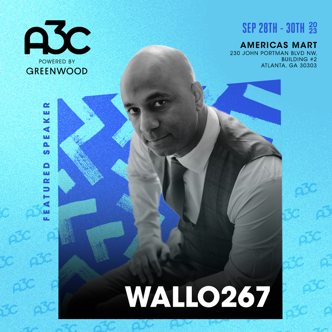 A3C's tweet photo. Level up your game at the 2023 A3C Conference with our latest lineup of speakers! Introducing the freshest voices in the game: the legendary @wallo267 , the unstoppable @justinavalentine , and the visionary @radelortiz !Lock in your spot NOW at https://t.co/wR3amiGKFD ! #A3C2023 https://t.co/uiuzoEXfvh