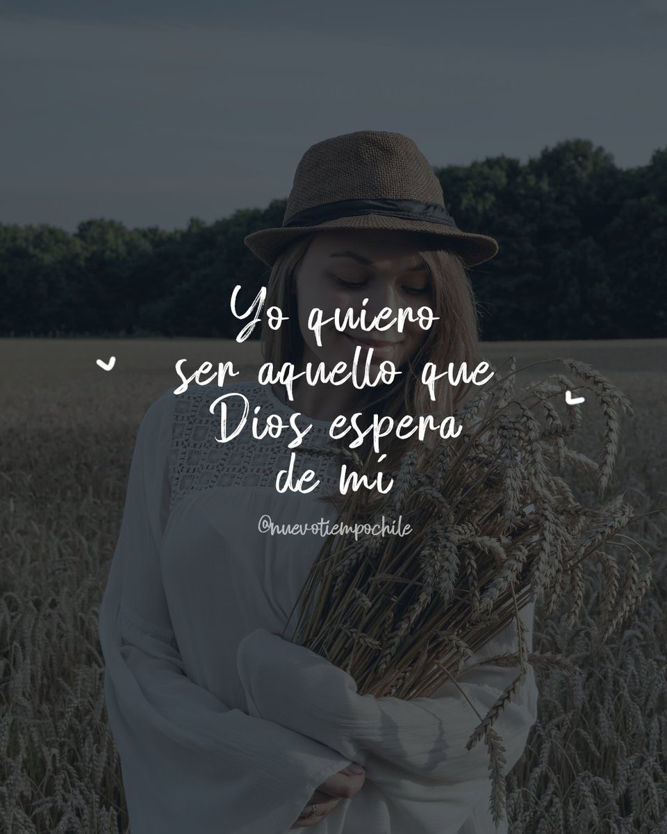 🌟 "Y el mundo pasa y sus deseos; 💓 pero el que hace la #voluntad de #Dios permanece para siempre" ✨1 de Juan 2:17 📖

👆Recuerda que la voluntad de Dios es buena, agradable y perfecta.
💪💖  ¡YO QUIERO SER AQUELLO QUE ESPERAS DE MÍ SEÑOR! 🌟

#frasescristianas