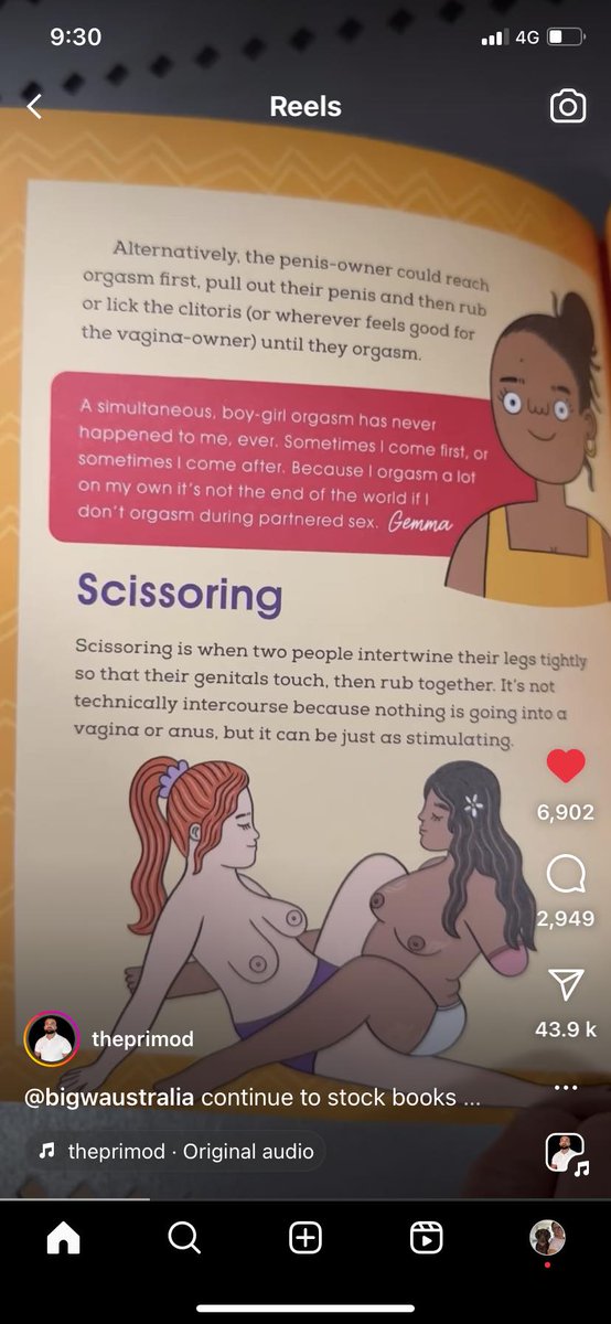 HelenHoughtonC's tweet photo. This is disturbing and I will remove it. Only NC has been strongly opposing the harmful over sexualised content in our schools. 

#sexualising children 
#sexeducation
#nzpol 
#Everyone https://t.co/4QIkDZRUmT
