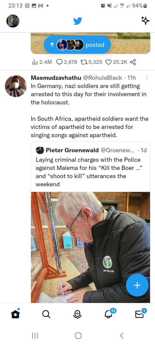 Outlooksemin's tweet photo. @BigDaddyLiberty Respond to this since you can see through the DA/Cyril and FF plus. Dude you such a dummy you don't even know that DA rebounded from the apartheid NP which used to kill our people to what it is today. You suppose to khuza black people for voting for that part instead yerrr domkop https://t.co/ymbcWdPBaE