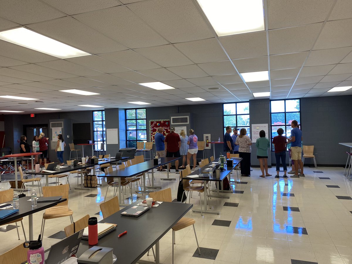 We had a great first day back with <a href="/mid_middle/">Mid-Carolina Middle School</a> staff today! Thank you to Carter Lake State Farm and The Blend Cafe for an amazing breakfast to get things started! <a href="/Newberryschools/">School District of Newberry County</a>