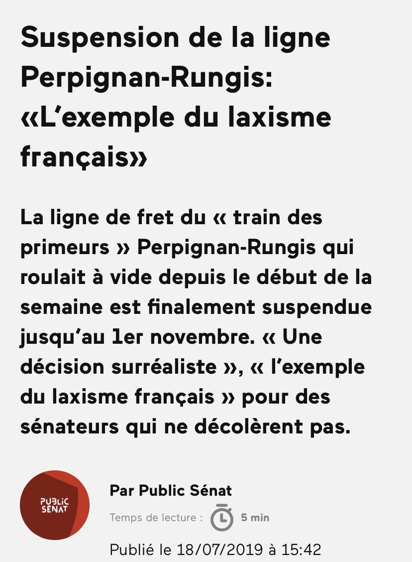 realmarcel1's tweet photo. Comme ministre des transports, Élisabeth Borne a supprimé le train Perpignan-Rungis et mis 20000 camions sur les routes.
Ensuite, elle a été nommée ministre de l’écologie.
3 ans plus tard, son ministre se félicite de l’avoir remis.
Rien n’est trop gros… https://t.co/YQW2jfWWHq