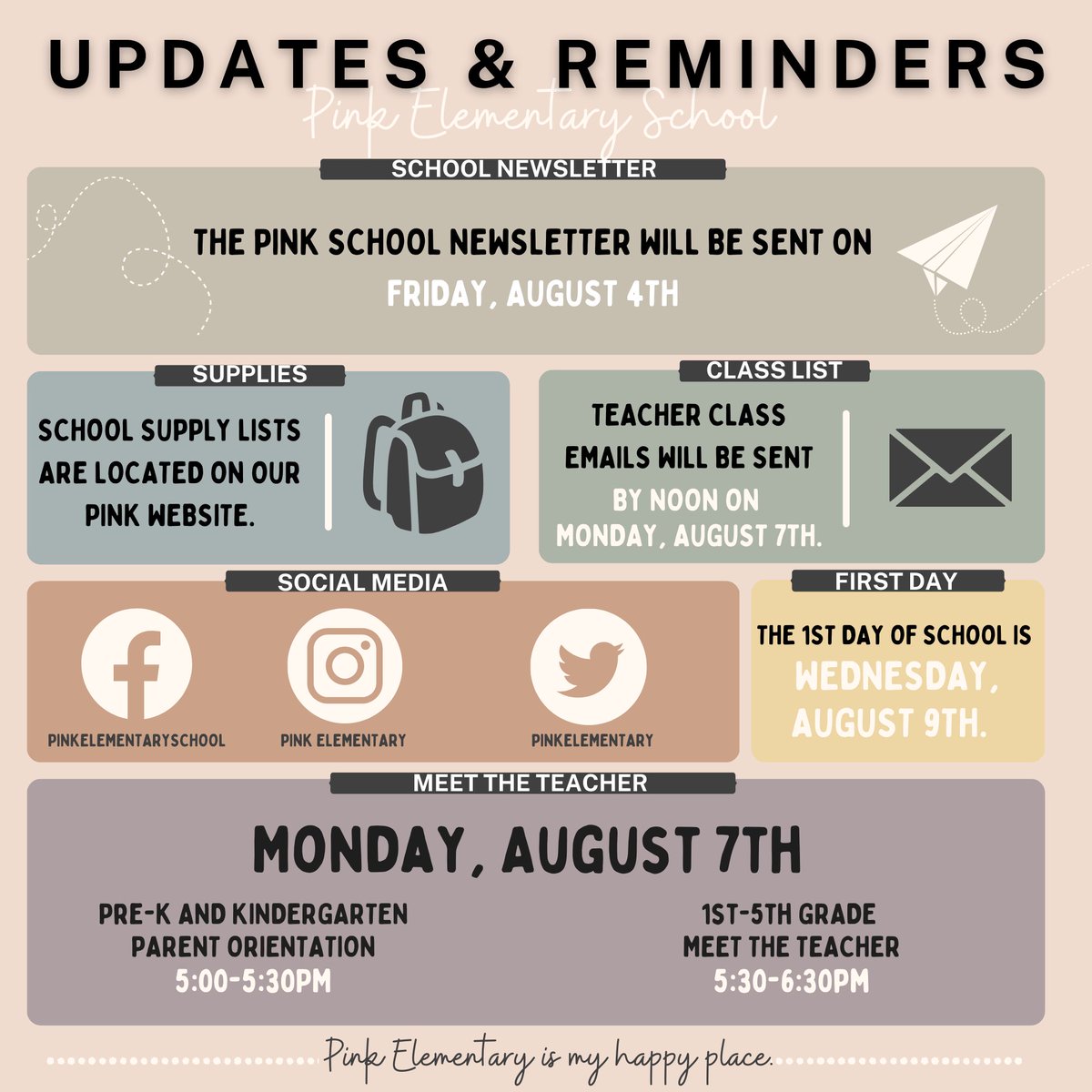 Pink Elementary tweet media