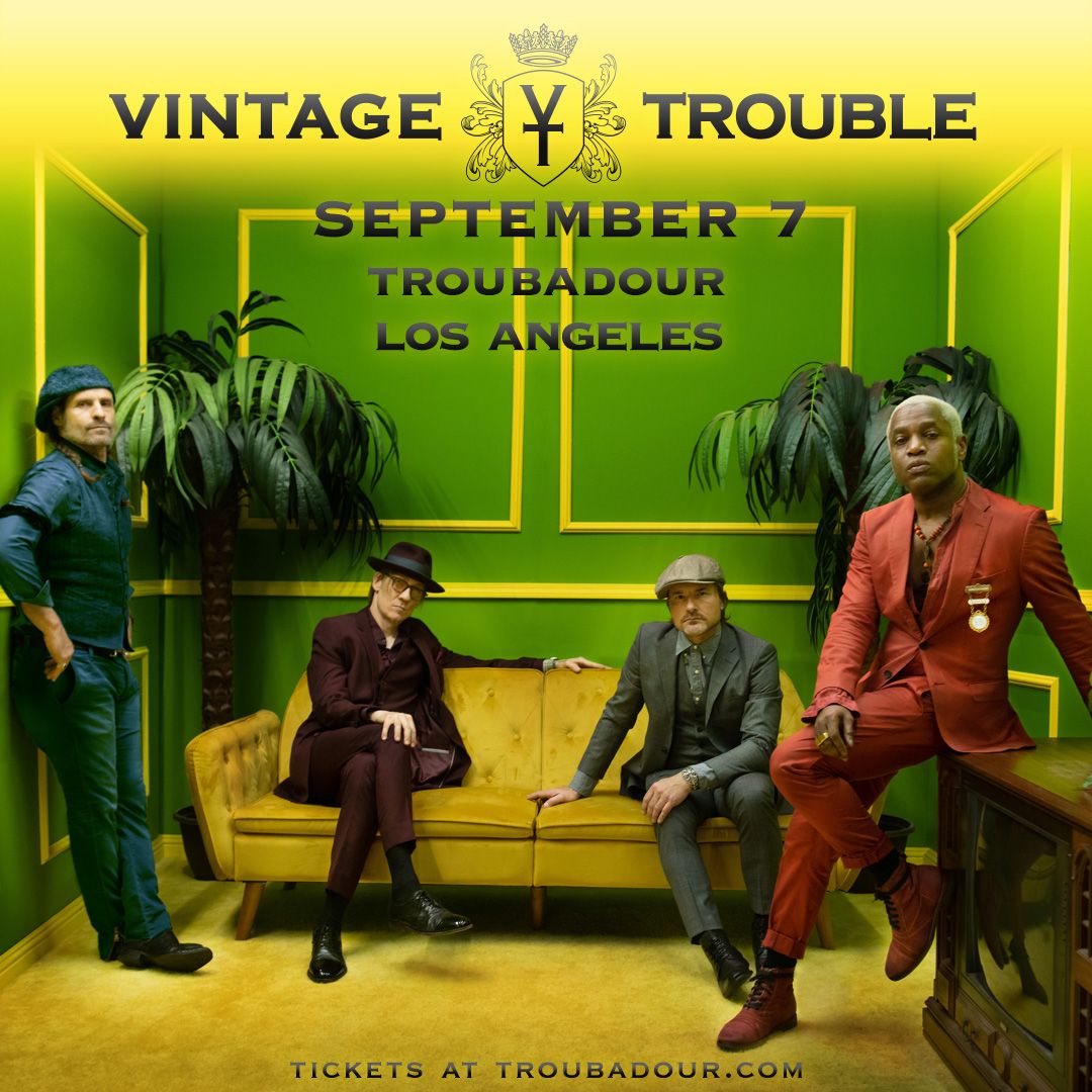 LOS ANGELES! Who's ready for @vintagetrouble!! Grab your tickets to see them on September 7th! 🎟TIX:bit.ly/44OcQXb