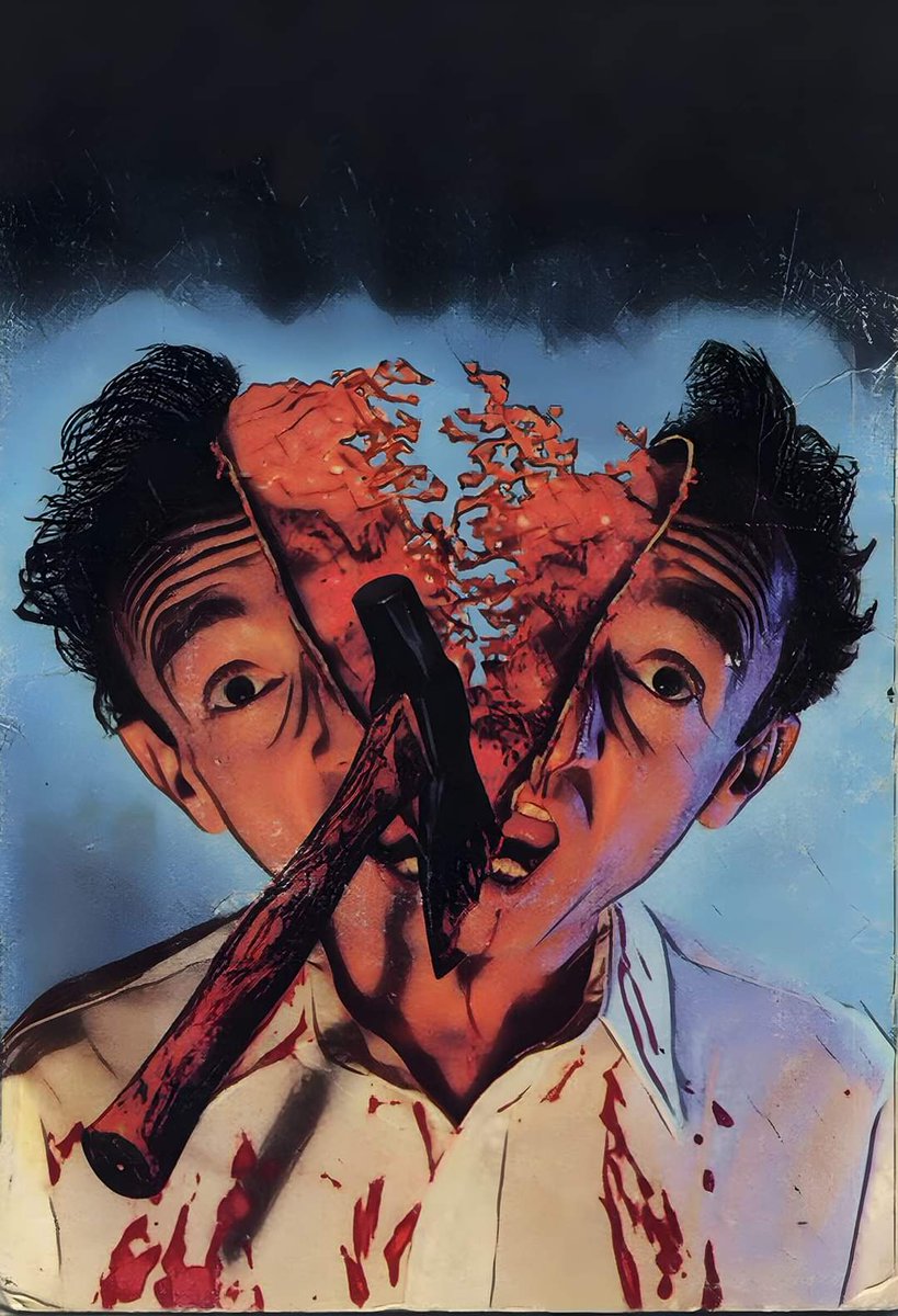 MacabreMrBones's tweet photo. Who can name the movie?
#Horror #HorrorMovies #HorrorArt #HorrorPoster #PosterArt #NeedID #80sHorror #90sHorror #NameThatMovie https://t.co/o8W6ujm7bd