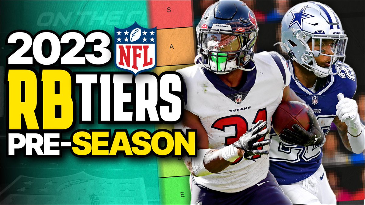 JoshNorris's tweet photo. 🚨 TIER TIME 🚨

Our Top 36 Pre-season RB Rankings

focusing on the players we disagree the most on... with each other and with all of you (!)

https://t.co/USyFwbI6mS https://t.co/wRXW1SPT5e