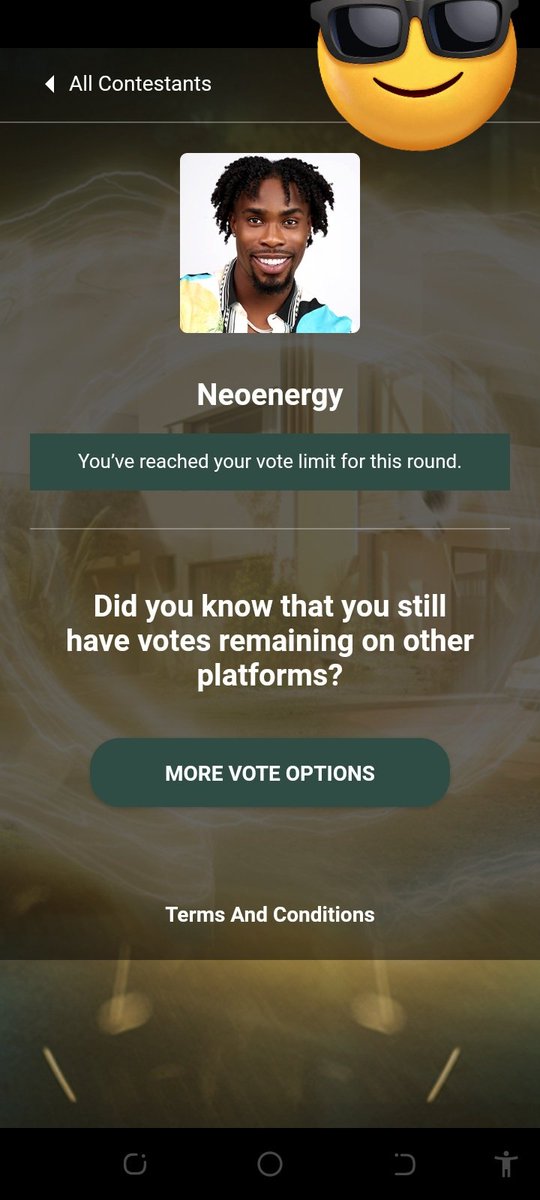honest_bro31974's tweet photo. Please continue voting for Neo Energy 🧨
#neotribe
#NeoEnergy
#BBNaija
#bbnaijaAllstars https://t.co/DW0qMmCW8j