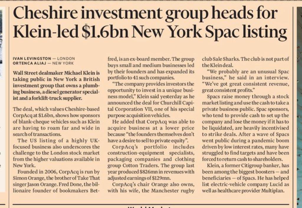 TheSecretAcct's tweet photo. There’s money to be made on small private companies that are hard for founders to sell.  

@FT https://t.co/c4f0XWsbEh