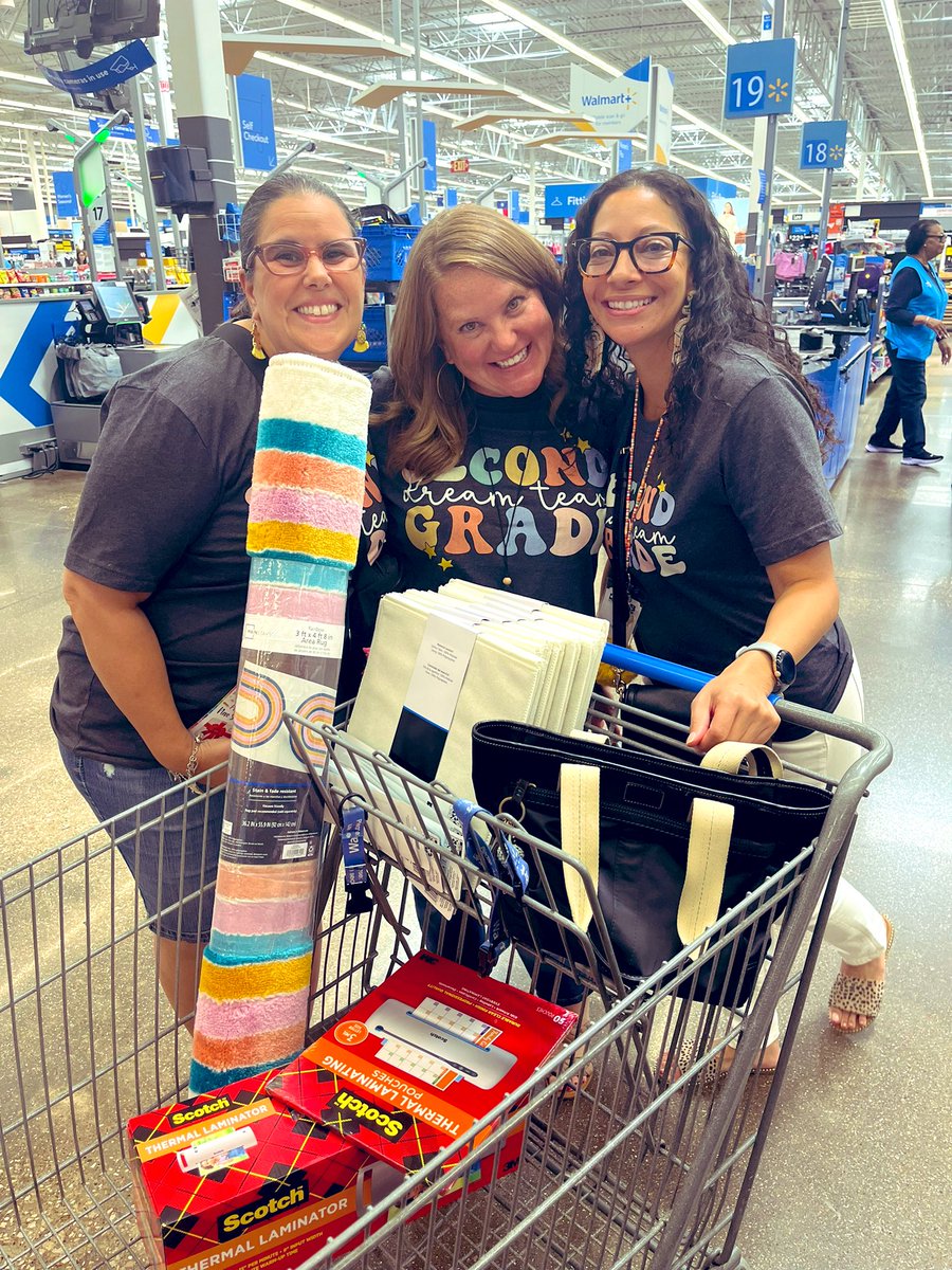 talanajb's tweet photo. I couldn’t have Imagined a better start to this year! We kicked the day off with Taco Tuesday, sang songs from the year we graduated high school “Take Me Back Tuesday”, had our New Staff Draft Day, and they went shopping for their classrooms!#welcomebackhebisdpeople https://t.co/YK8hepG0F8