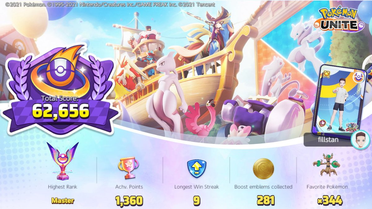 fillstan's tweet image. #PokemonUNITE #NintendoSwitch