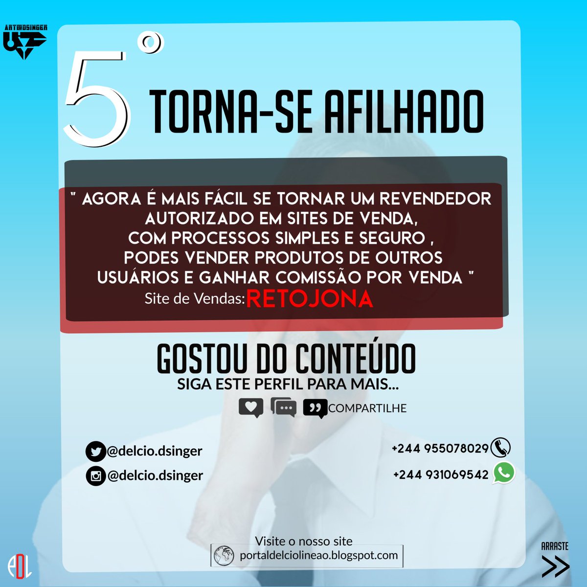 delcio_dsinger's tweet photo. “ Como ter um um cash extra , confira as imagens ” https://t.co/5Md5BWXrMH