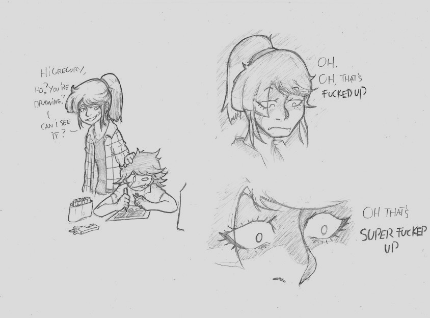 Cv54739064's tweet photo. He's so fucked up
#FNAFRuin #fnafgregory #vannessa https://t.co/V3se0LPmjh