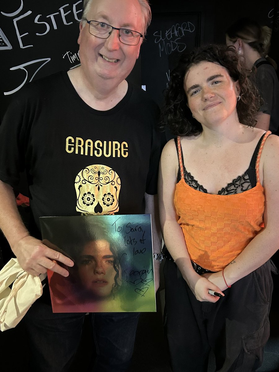 Erasure4rum meets <a href="/georgiauk_/">georgia</a> my 6th gig,the new album Euphoric is superb.