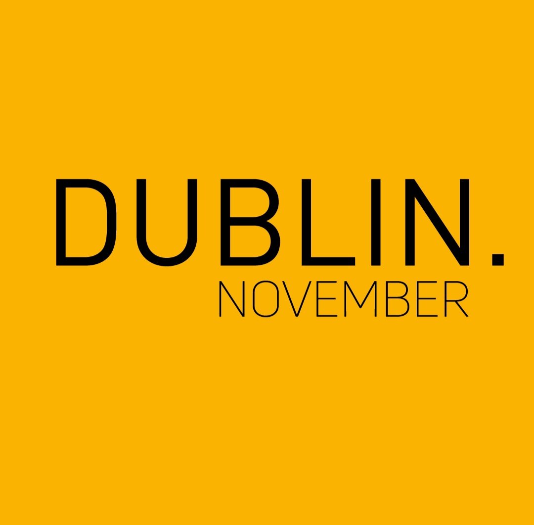 Yes, Mark your diary, you can see my work in Dublin in November 
Watch this space.