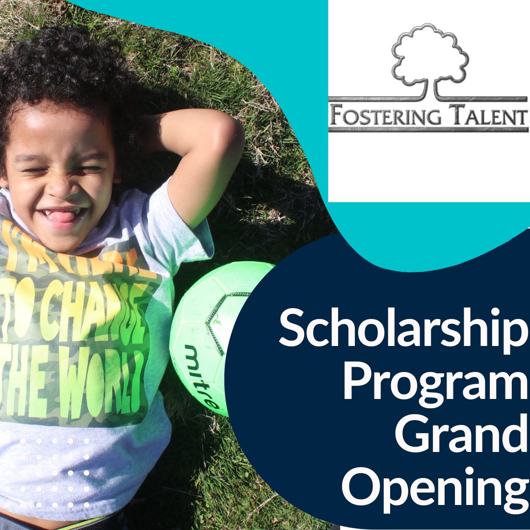 Foster_Talent's tweet photo. We are so excited to announce the launch of our #Scholarship program! We are providing scholarships to kids in the Foster Care System to offset the cost of activity fees! We have 10 scholarships of up to $100 to giveaway! #ApplyToday https://t.co/Auwje9uaTH https://t.co/QjvU1Z6ZWH