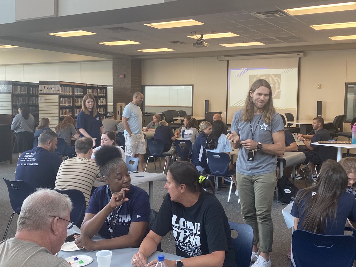 firmfoundation6's tweet photo. Lone Star HS Break Outs were informative and creative. It’s about to happen in a big way at Ranger Nation!
#rangerCON https://t.co/MceNIhuV2H