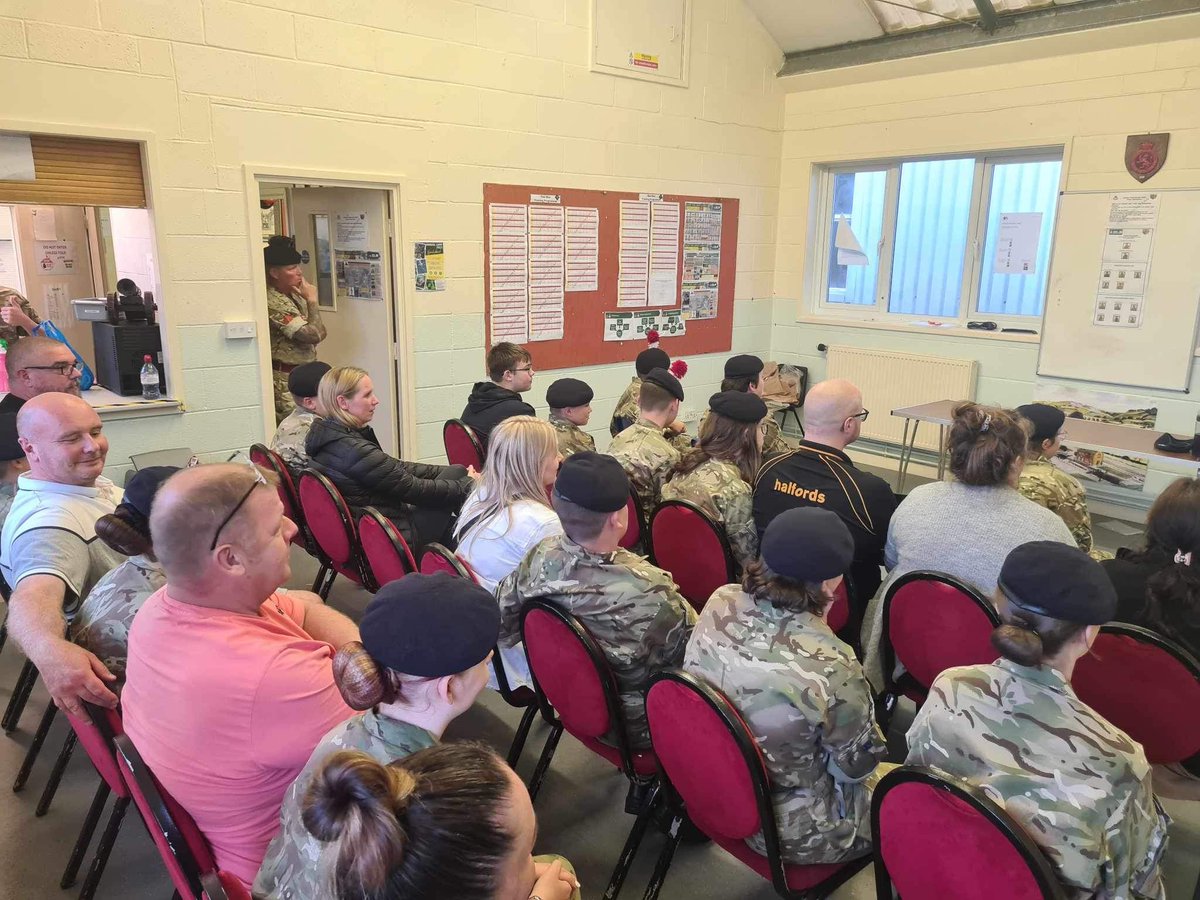 chrissyemag's tweet image. My One Star Annual Camp Brief at Cowpen Det tonight, going that bit further for our cadets to prepare them for Camp @nacfpro @depcomnacf @OCXCoyNACF @ColCadetsACF @AC_INCLUSION