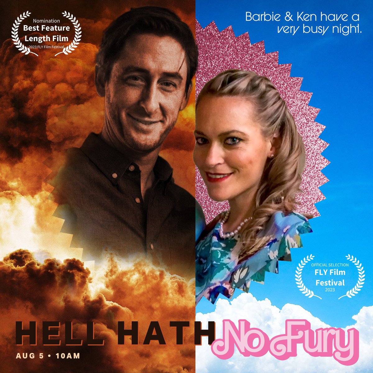 lefteyeburns's tweet photo. Everyone knows the real Barbenheimer is Hell Hath No Fury and it’s playing THIS SATURDAY in Enid at the @FLYfilmfestival!
Don’t miss this hilarious movie nominated for Best Feature Film!!!
#hellyeah #hellhathnofury #therealbarbenheimer #flyfilmfest https://t.co/02K1fOLe3W