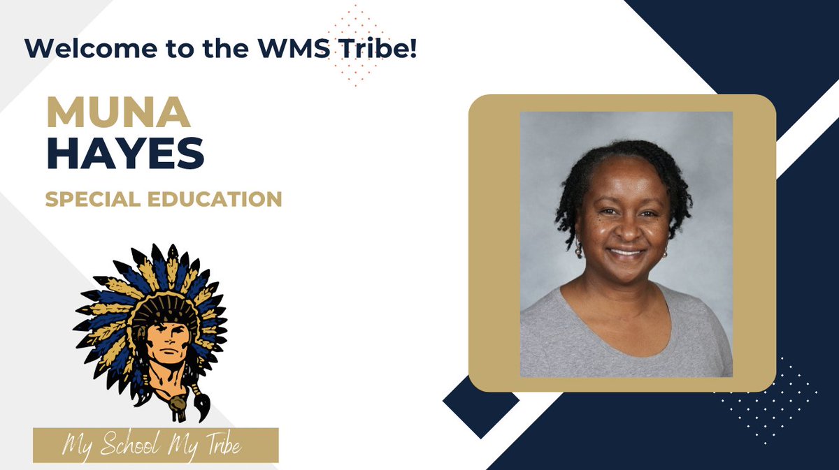 WMSIndians's tweet photo. Welcome to the tribe Muna! https://t.co/FQmKXlOPGQ