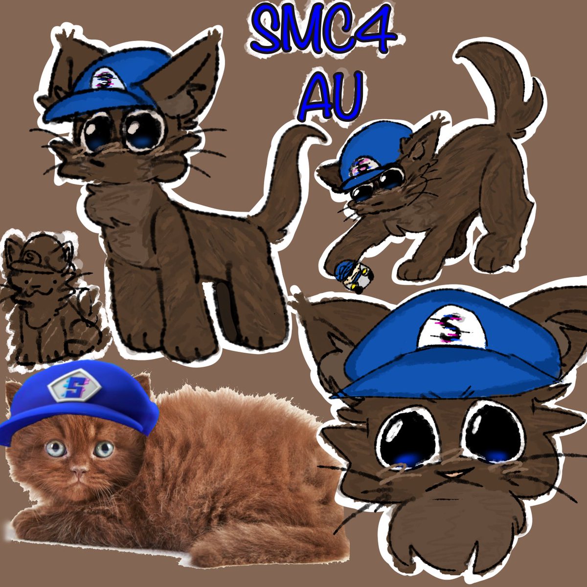 probably_F0XY's tweet photo. A lot of you likes this style so this SMC4 AU :D #smg4catau #Silly
(More cats will coming soon)
“I will be drawing the crew”
#SMC4 #cat #AU #SMG4 https://t.co/SlSAigynxf