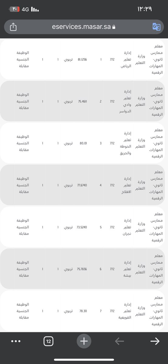njla1187's tweet photo. #الوظايف_التعليميه #الوظائف_التعليمه 
السنه السابعه ع التوالي مافيه قيول ؟!! 💔والسبب مامعي تربوي .. من البدايه زرع الأمل وإن التربوي وغير التربوي يقدرون يدخلون المفاضله ليش 
ليش ادخل المفاضلة من الأساس وجميع المقبولين تربوي وشرط أساسي للقيول 
ولو ح��به اخذ تربوي مغلق احد يفهمنا💔 https://t.co/rqG99jth69