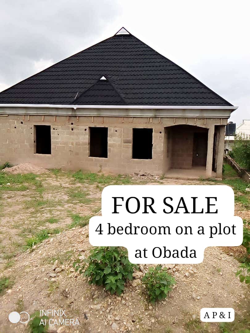 AdidekProperty's tweet photo. FOR SALE
at Obada-Oko, Abeokuta, Ogun State

A spacious uncompleted 4 Bedroom bungalow on a full.
Within a community, 
Constant power supply,
Ample parking space

09028210477
07055939311

#ogunstate #OgunNG #trending #adidekproperty #realtor #propertyNigeria https://t.co/BwatplPGhZ