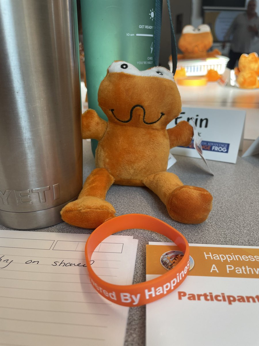 Erin_LudwickDGN's tweet photo. As part of our @Dist_99 Happiness Advantage Training, we were able to drop joy off at the @WoodridgePL and the post-office @VilofWoodridge today! Such awesome people serve our community at both places ๐งก https://t.co/lr5BmlrQOO