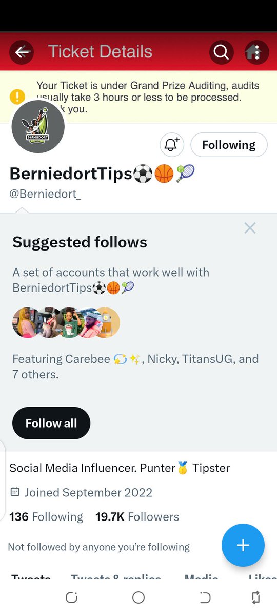 RealTimEagle's tweet photo. @Berniedort_ 7030946974 palmpay account. Thank you. https://t.co/NOb7rdb03r