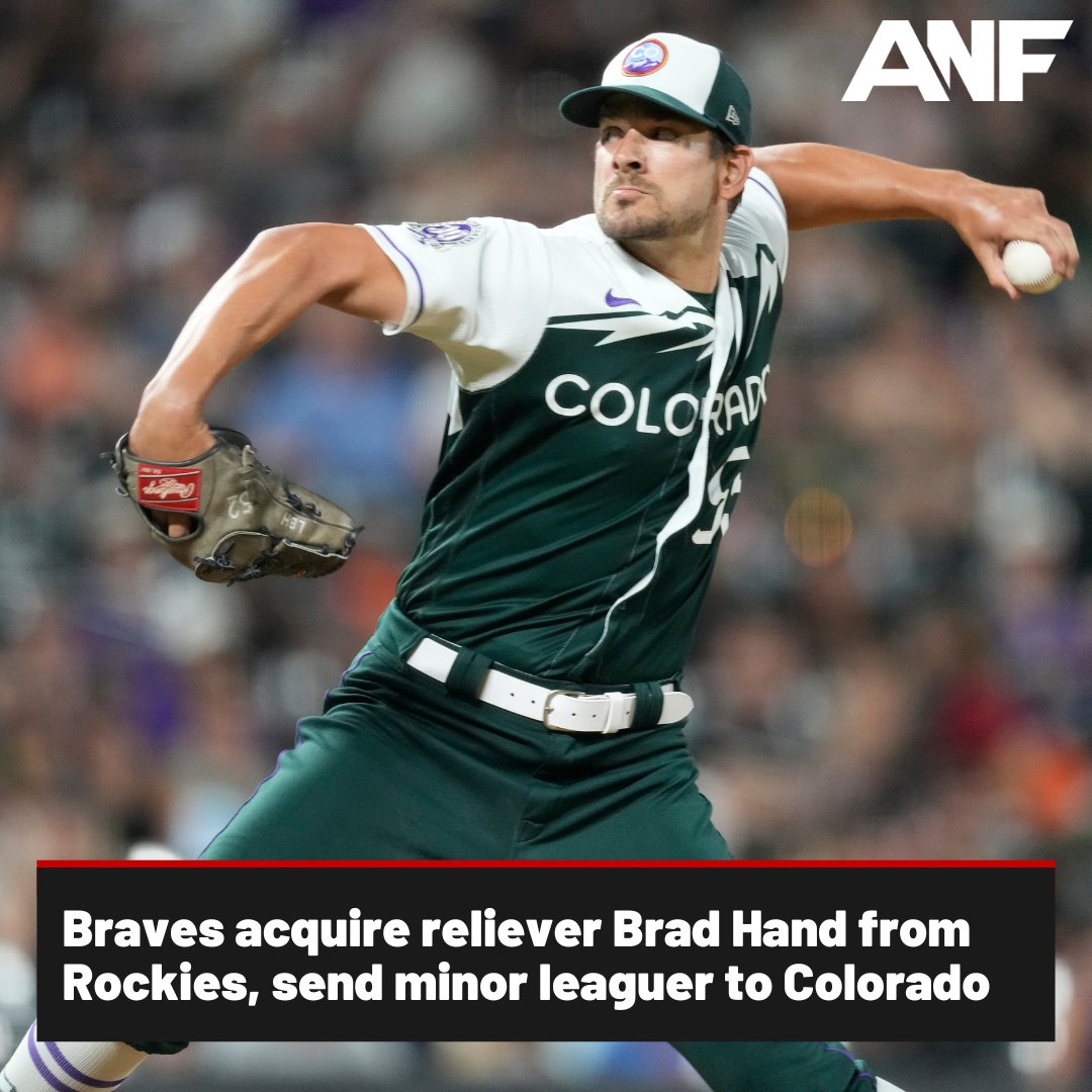 Hand will be the first player in Major League history to play for the Braves, Mets, Marlins, Nationals and Phillies. Full story: tinyurl.com/y566ydy6