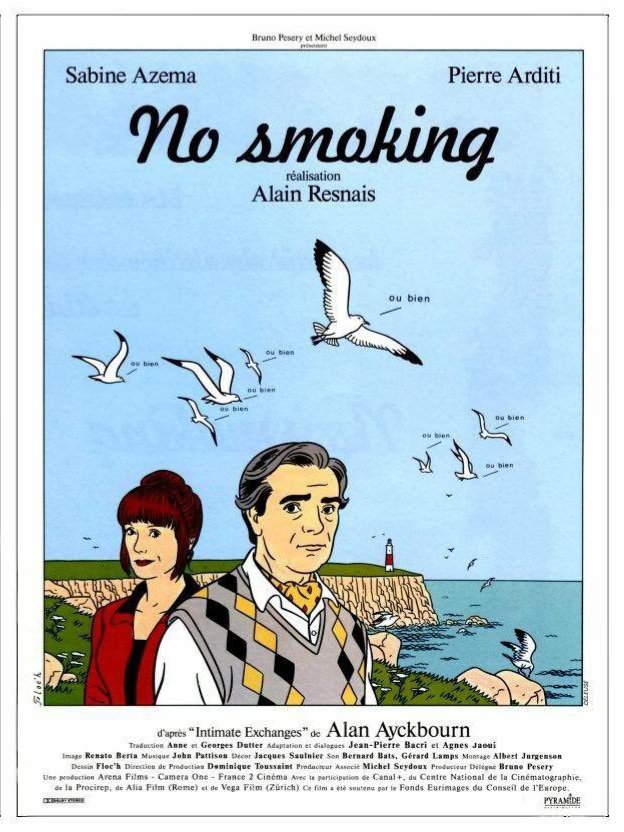 #WatchingClassicsChallenge2023 de @tbarnaud, août, thème le/la même comédien.ne dans plusieurs rôles : 'Smoking'et 'No Smoking' d'#AlainResnais avec #SabineAzéma et #PierreArditi bluffants dans leur incarnation de tous les personnages de ce diptyque. A voir et revoir.