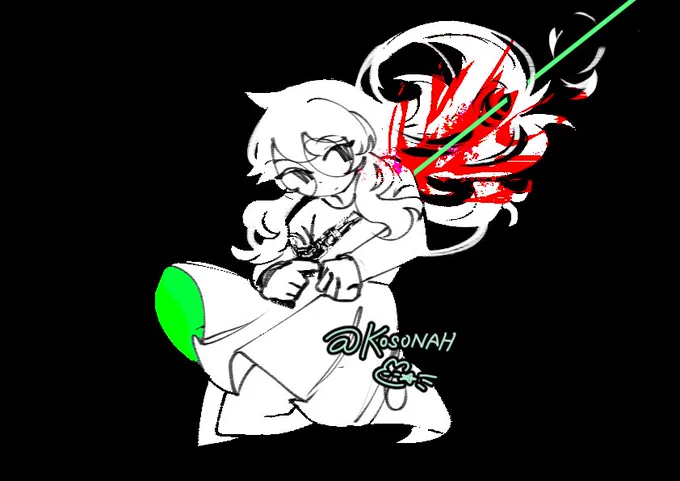 I guess you saved me. Even if he died instead / blood tw / gun tw #homestuck