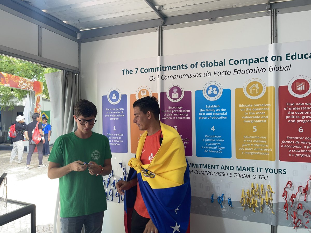 Choose a commitment and make it yours #Lisboa2023 <a href="/jmj_pt/">JMJ Lisboa 2023</a> <a href="/vaticannews_it/">Vatican News</a>