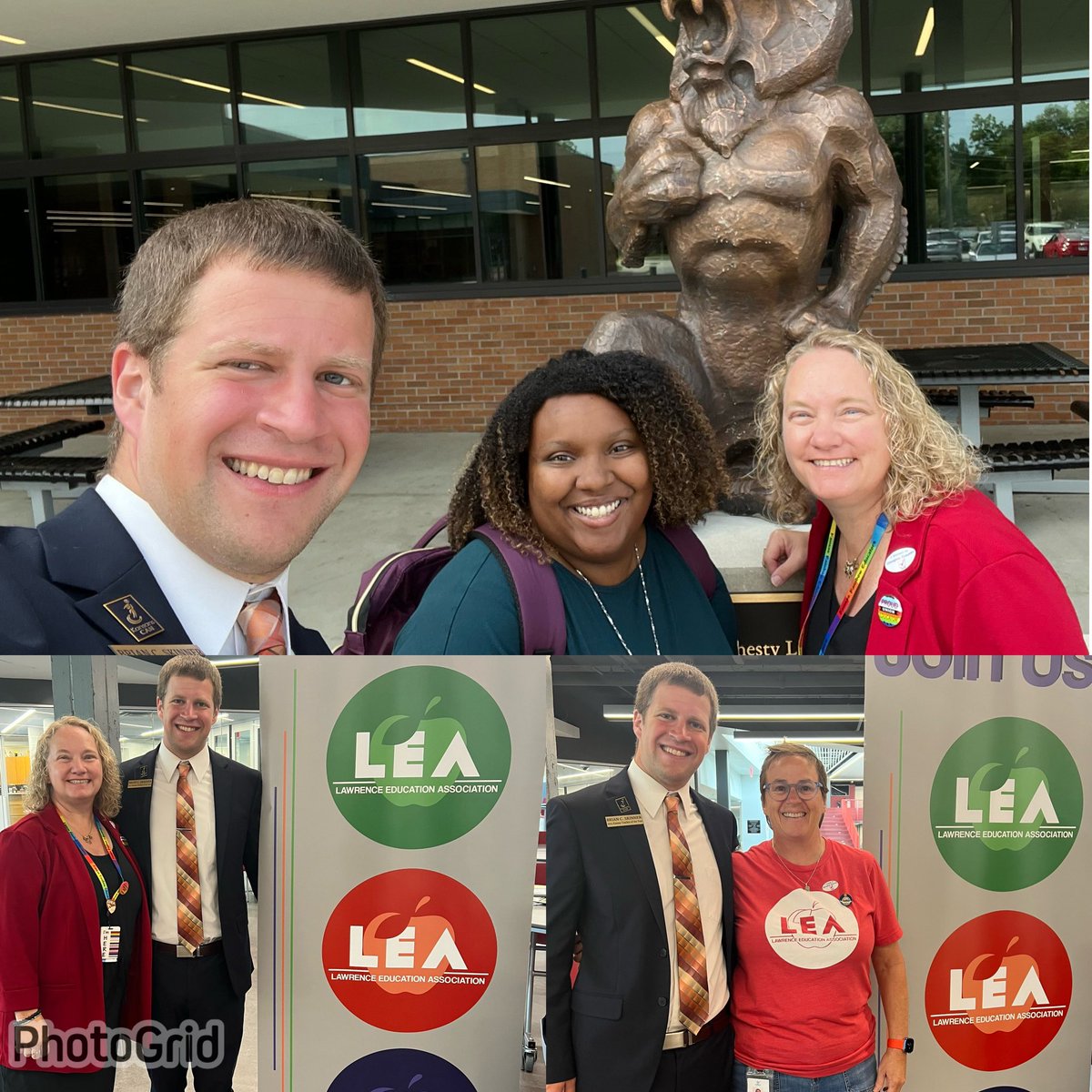 Some of my favorite keynotes are the ones where I’m able to try and bring some inspiration and joy to educators at the start of the year.  It was wonderful being able to present for and welcome over 100 new teachers <a href="/usd497/">Lawrence USD 497</a> Lawrence Public Schools. #ktoy2023