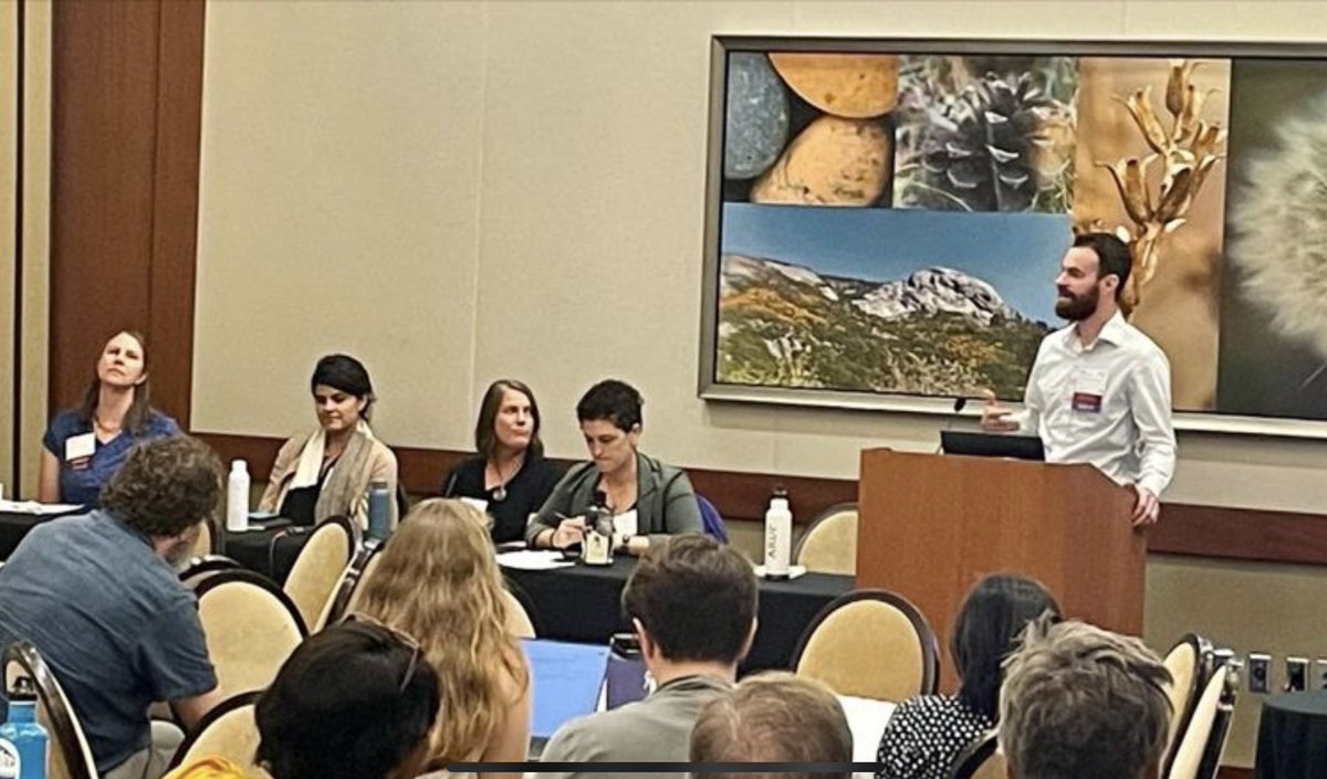 Great session this morning at the 2023 California Adaptation Forum! Thank you to everyone who came and packed the room and brought up very thoughtful questions. Thank you to Jack Hogan (<a href="/Arup/">Arup</a>), Leah Fisher (<a href="/CaltransHQ/">Caltrans HQ</a>), <a href="/KrisLMay/">Dr. Kris May</a>, Whitney Brennan, and Christina Bejarano (WRT).