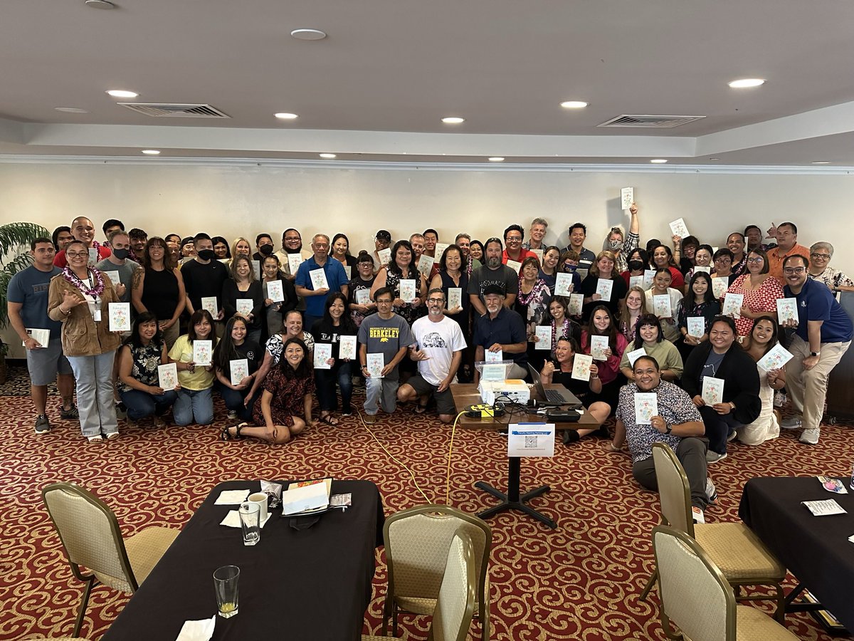 jiwase1's tweet photo. MAHALO, Principal @SGreenland27, for inviting me to share with your @IlimaSchool staff today &amp; thank you for purchasing my book for them! @no1els808, TY for the introduction, &amp; VP Kerri, I appreciate your assistance w/the slides. I hope you all have a wonderful school year! https://t.co/GBmq0A2C7e