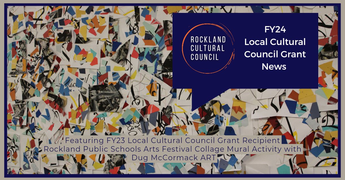 FY24 Local Cultural Council Grant application process opens next month. If you love different art forms or have a genuine interest in creating a fun and dynamic community for Rockland, then join us! Visit rockland-ma.gov/formcenter/app… to become a member. 
<a href="/masscultural/">Mass Cultural Council</a> <a href="/Rockland_Art/">Rockland Art</a>