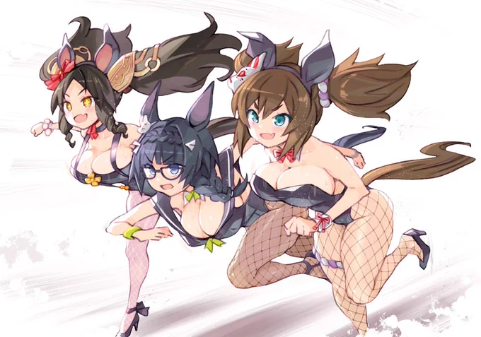 マーベラスサンデーを描こうと思っていたら何故かこうなったのだ…