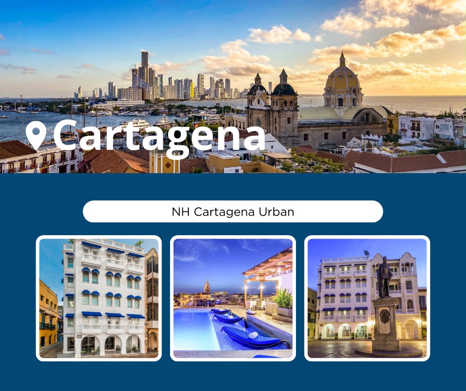 Descubre las maravillas de #Colombia con nuestras 7 sedes de #NHHotels. ¡Elige tu ciudad favorita y asegura una estancia inolvidable! 😃🌟 Nos comprometemos a superar tus expectativas y hacer de tu viaje una experiencia extraordinaria. 🌴✨

#Cali #Bogotá #Cartagena
