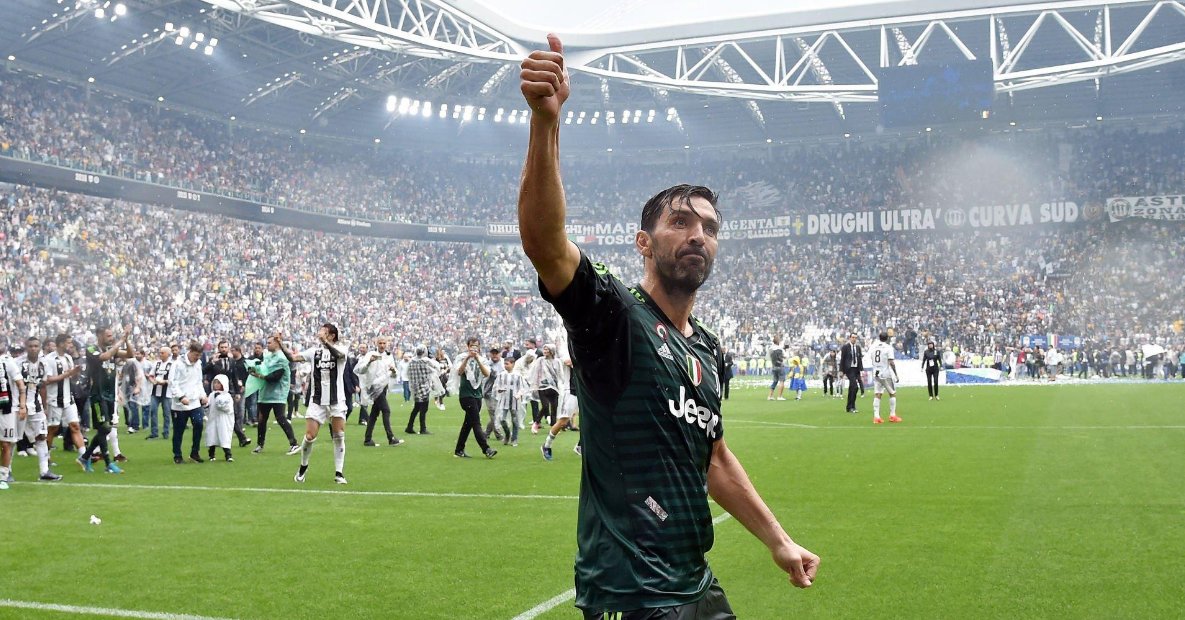 Il numero 1 dei numeri 1...grazie di tutto #G1G1 🫶🖤🤍 #Buffon #Un1co #leggendabianconera