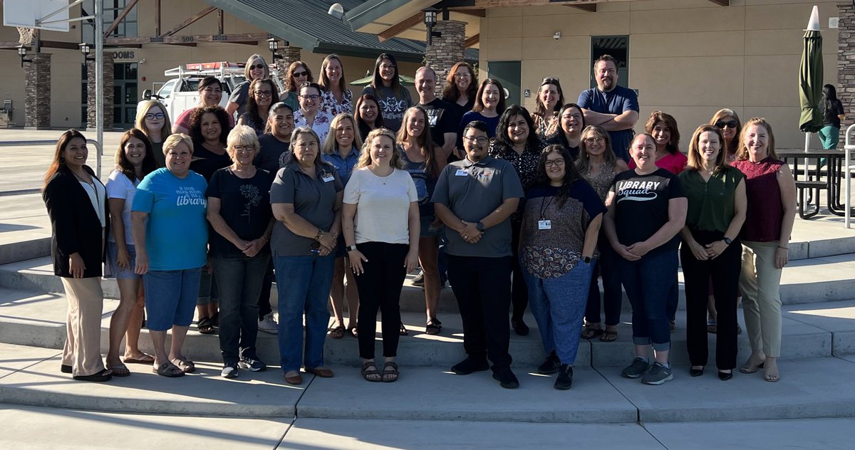 This team’s first day back was all about getting ready for VUSD’s Best First Day ever &amp; preparing for an amazing 23-24 for our students. <a href="/visaliausd/">Visalia Unified School District</a>