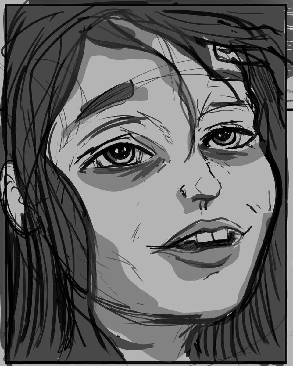 PhweffieS's tweet image. 69: An unintentionally goofy face
#sketch #comicart #panelart #wip