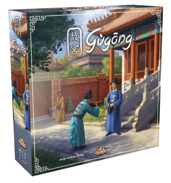 Our new game for August is #Gugong!
🙋🏻‍♂️ I followed Emma’s lead in choosing an Andreas Steding game and checked out more of his designs. Seeing Gugong and knowing it was highly rated but never matching designer and game together - this was a no brainer. We’re both excited to play!